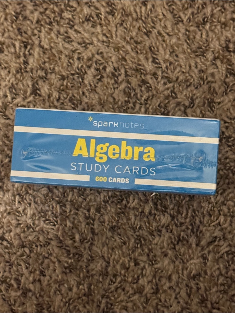 SparkNotes Algebra Study Cards - SparkNotes Blue & Yellow Box - Picture 4 of 8